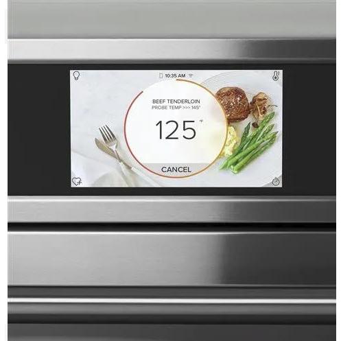  Café 27-inch, 4.3 cu.ft. Built-in Single Wall Oven with True European Convection CKS70DP2NS1 IMAGE 3