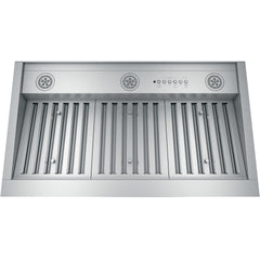  GE 36-inch Built-in Hood Insert UVC9360SLSS IMAGE 1