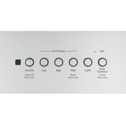  GE 36-inch Built-in Hood Insert UVC9360SLSS IMAGE 2