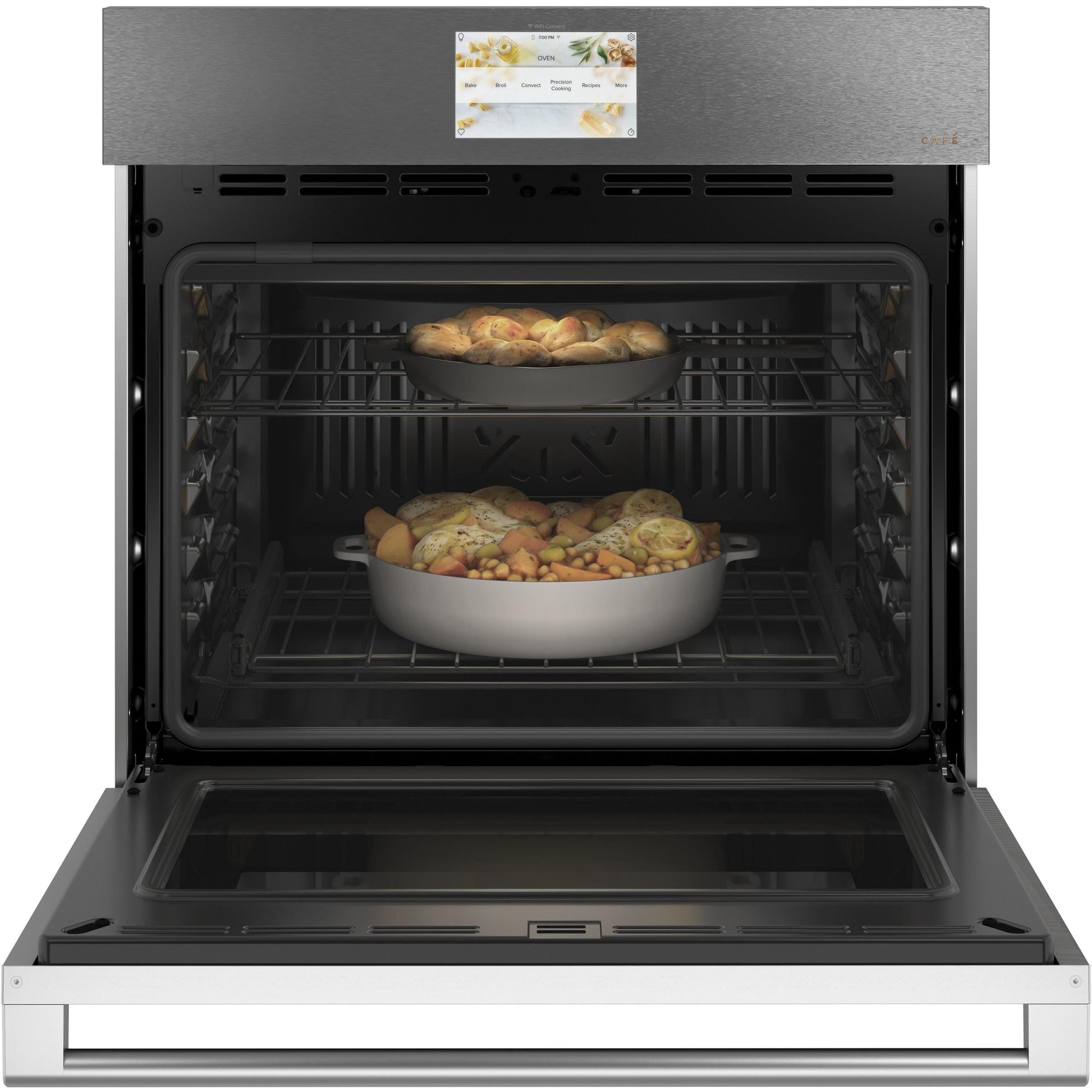  Café 30-inch, 5.0 cu.ft. Built-in Single Wall Oven with Convection CTS70DM2NS5 IMAGE 3