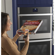  GE 27-inch, 8.6 cu.ft. Built-in Double Wall Oven with Wi-Fi Connectivity JKD3000SNSS IMAGE 10
