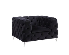 Phifina 46"W Velvet Upholstered Chair