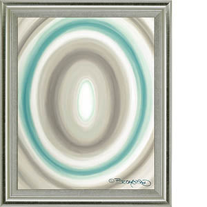Concentric Ovals #1 By David Bromstad