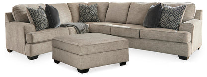 Bovarian 3-Piece Sectional and Ottoman
