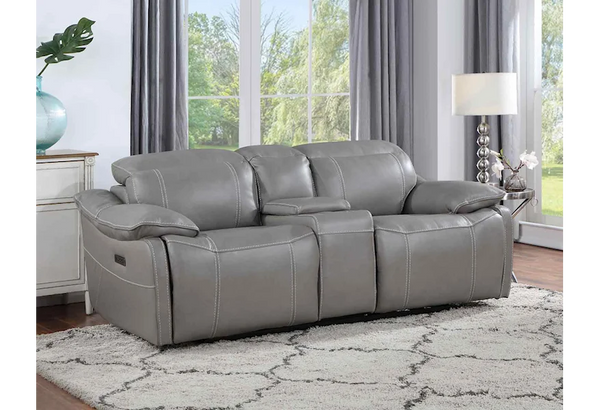 Loveseat reclinable eléctrico dual Alpine