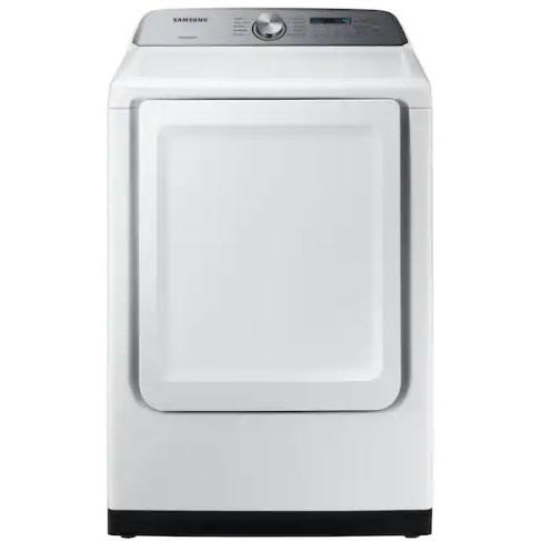  Samsung 7.4 cu.ft. Gas Dryer With Smart Care DVG50R5200W/A3 IMAGE 1