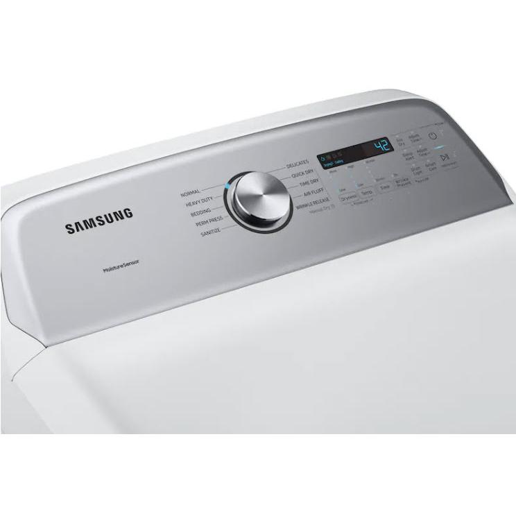  Samsung 7.4 cu.ft. Gas Dryer With Smart Care DVG50R5200W/A3 IMAGE 2