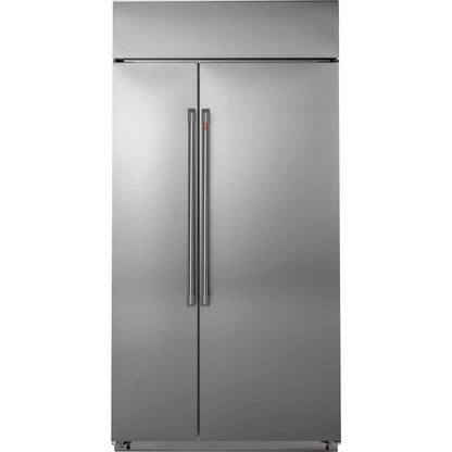  Café 42-inch, 25.2 cu. ft. Built-in Side-by-Side Refrigerator CSB42WP2NS1 IMAGE 1