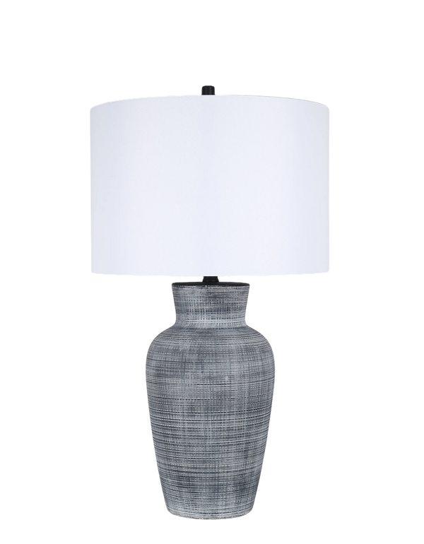 Textured Aura Textured Ceramic Table Lamp (Case Pack 2)