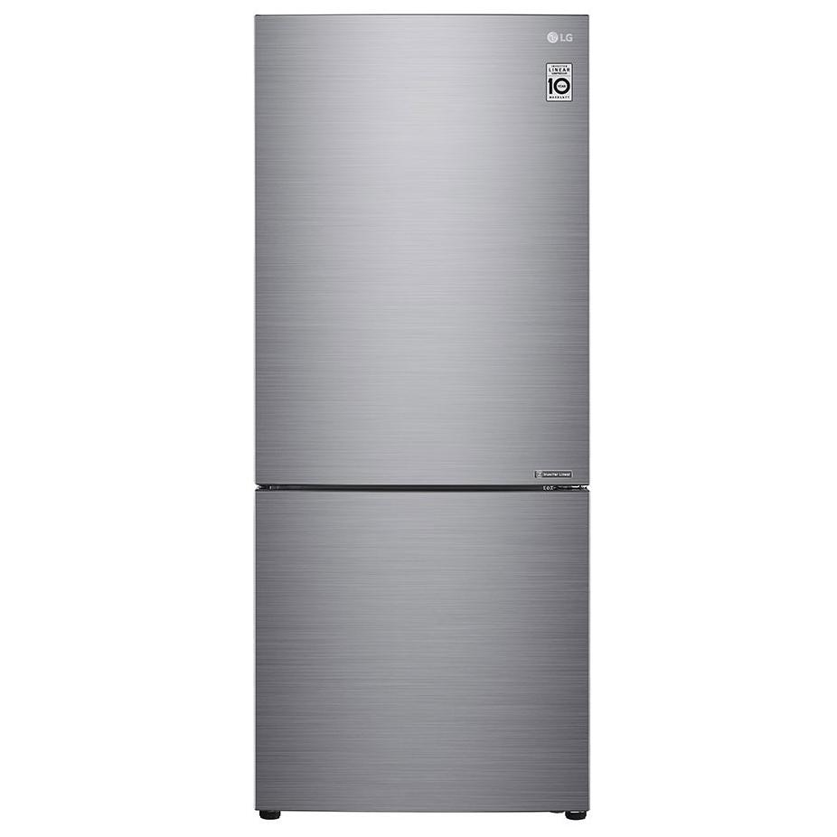 LG 28-inch, 14.7 cu.ft. Counter-Depth Bottom Freezer Refrigerator with Multi-Air Flow Cooling LBNC15231V IMAGE 1