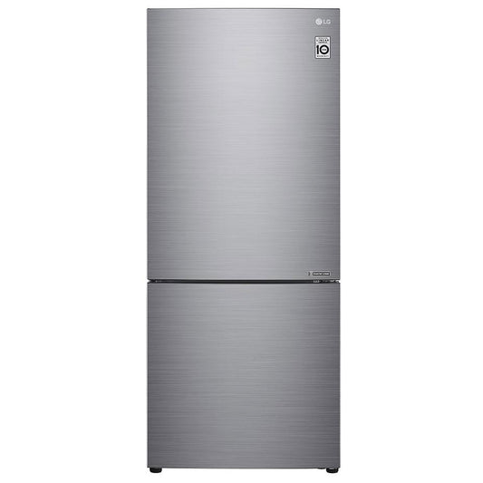 LG 28-inch, 14.7 cu.ft. Counter-Depth Bottom Freezer Refrigerator with Multi-Air Flow Cooling LBNC15231V IMAGE 1