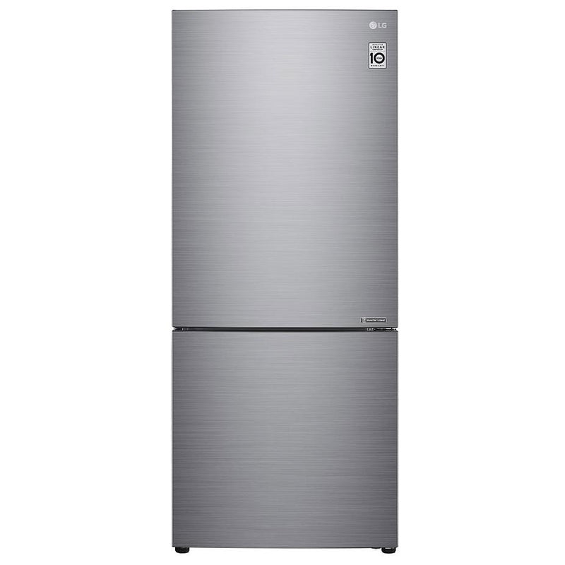 LG 28-inch, 14.7 cu.ft. Counter-Depth Bottom Freezer Refrigerator with Multi-Air Flow Cooling LBNC15231V