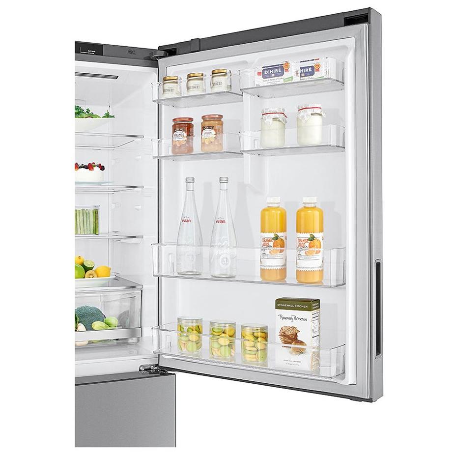 LG 28-inch, 14.7 cu.ft. Counter-Depth Bottom Freezer Refrigerator with Multi-Air Flow Cooling LBNC15231V IMAGE 10