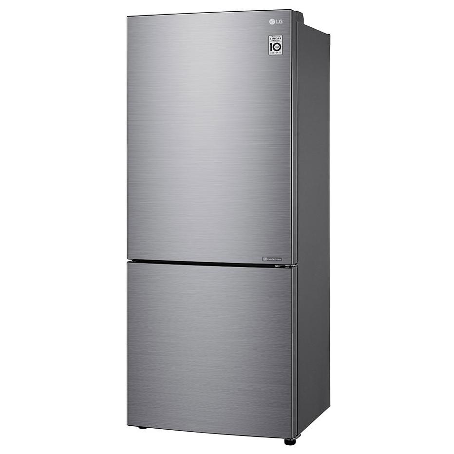 LG 28-inch, 14.7 cu.ft. Counter-Depth Bottom Freezer Refrigerator with Multi-Air Flow Cooling LBNC15231V IMAGE 2