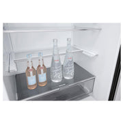 LG 28-inch, 14.7 cu.ft. Counter-Depth Bottom Freezer Refrigerator with Multi-Air Flow Cooling LBNC15231V IMAGE 6