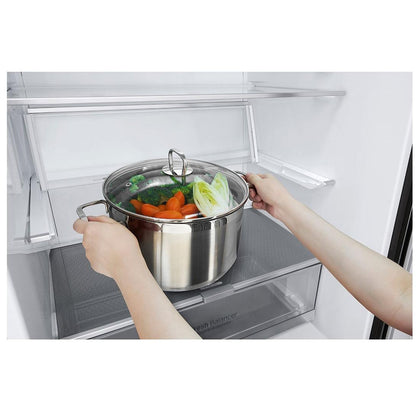 LG 28-inch, 14.7 cu.ft. Counter-Depth Bottom Freezer Refrigerator with Multi-Air Flow Cooling LBNC15231V IMAGE 7