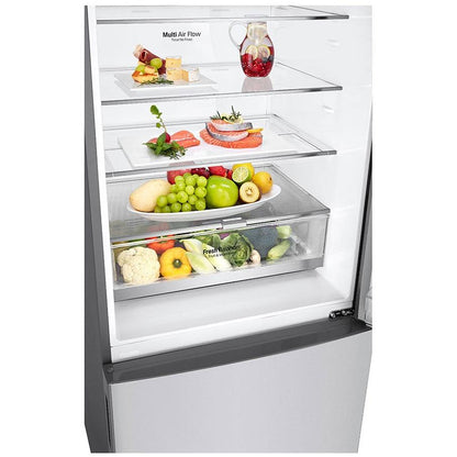 LG 28-inch, 14.7 cu.ft. Counter-Depth Bottom Freezer Refrigerator with Multi-Air Flow Cooling LBNC15231V IMAGE 9
