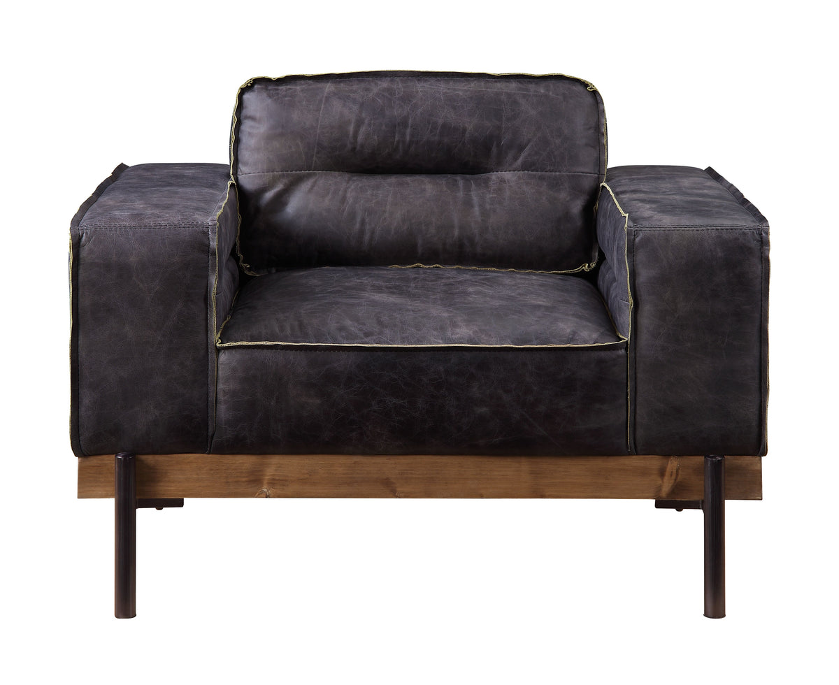 Sillón tapizado Silchester de 43" de largo con brazos