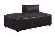 Chaise modular Birdie de cuero flor de primera calidad