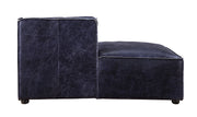 Chaise modular Birdie de cuero flor de primera calidad