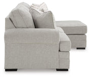 Eastonbridge Sofa Chaise and Ottoman