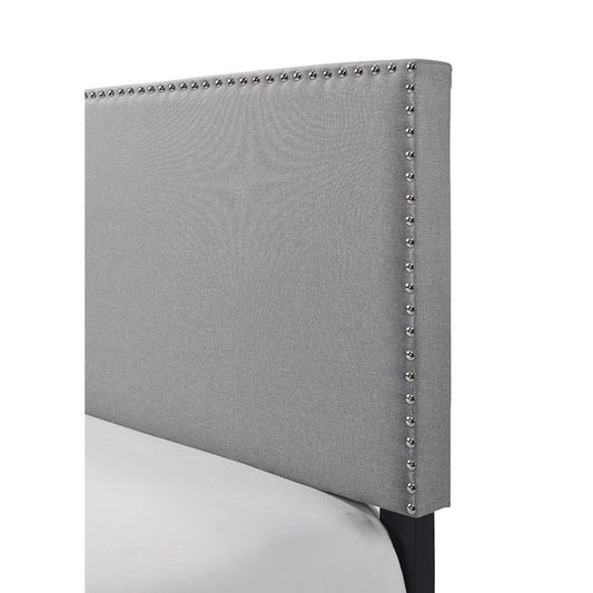  Crown Mark Erin Twin Upholstered Platform Bed 5271GY-T-NH IMAGE 2