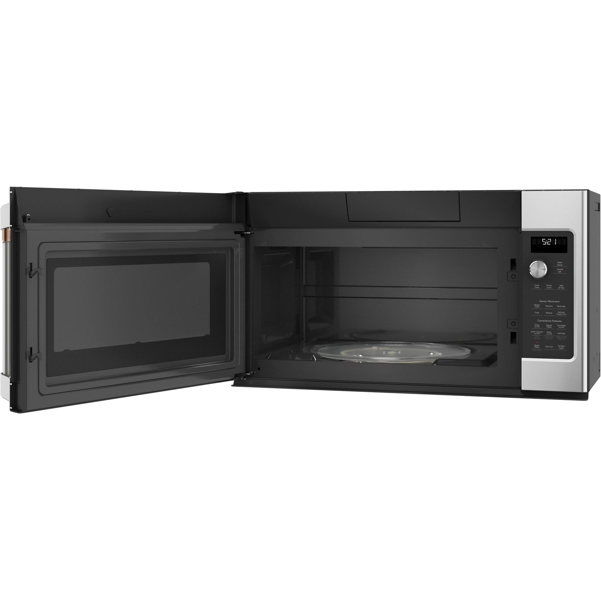  Café 30-inch, 2.1 cu.ft. Over-the-Range Microwave Oven CVM521P2MS1 IMAGE 3