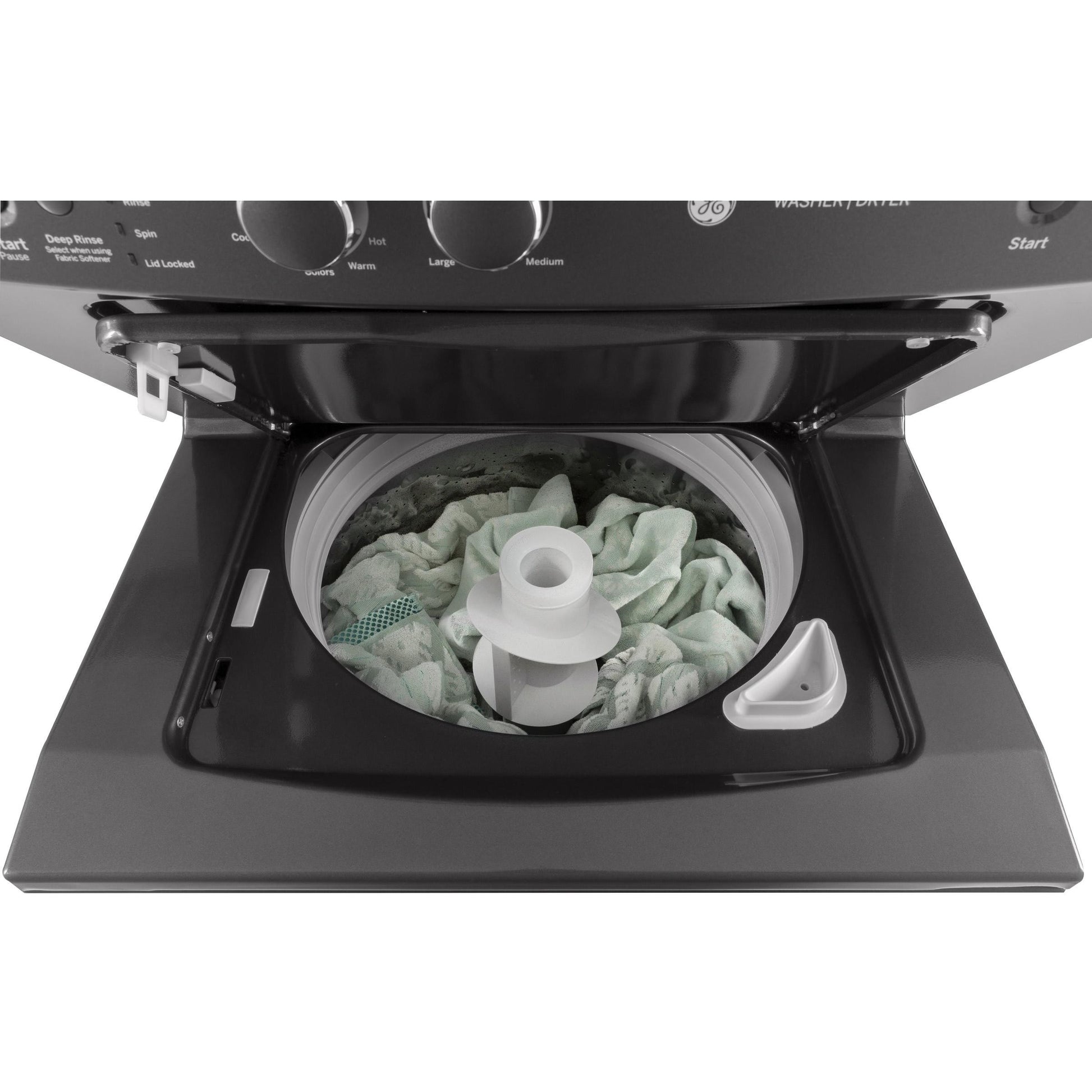  GE Stacked Washer/Dryer Gas Laundry Center GUD27GSPMDG IMAGE 4