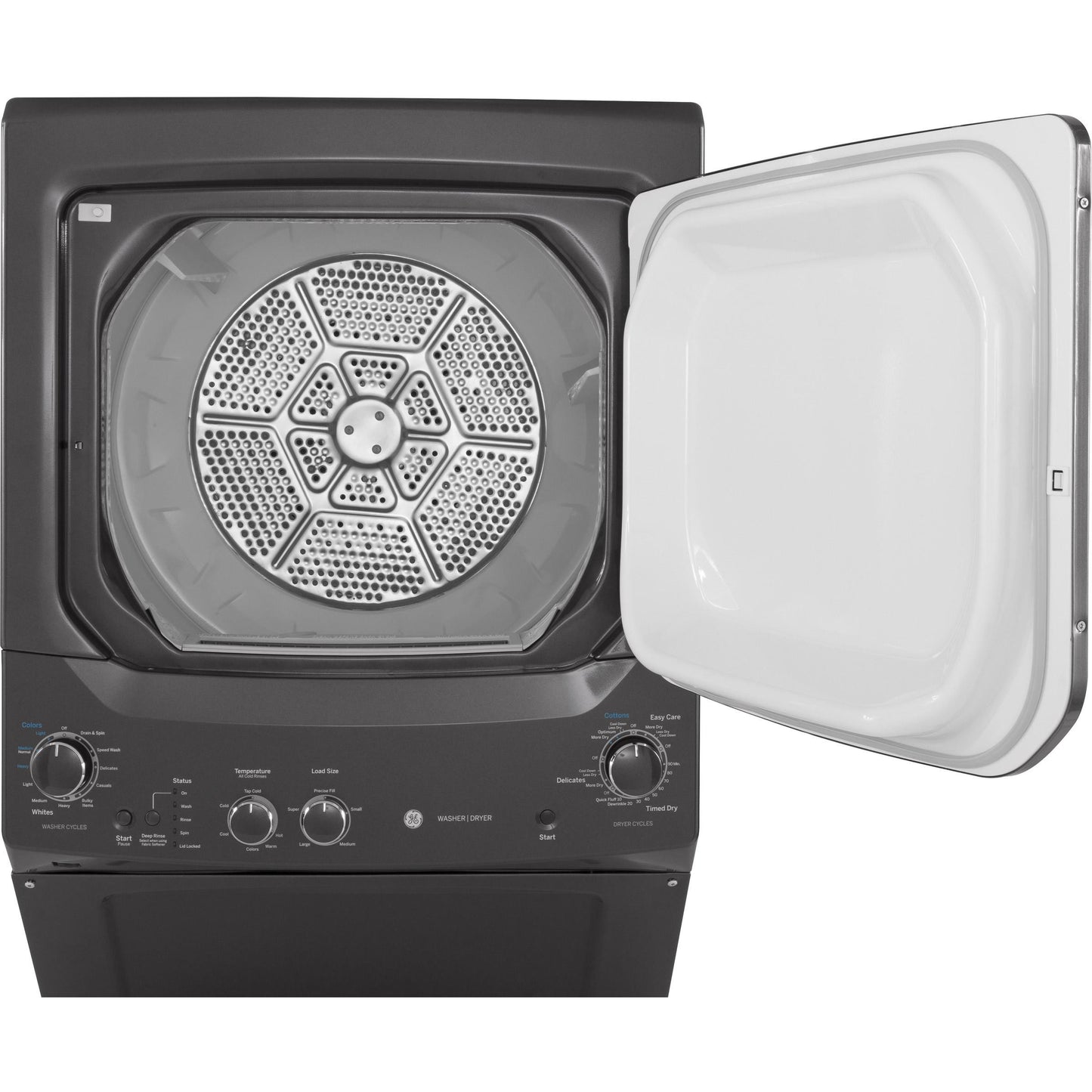  GE Stacked Washer/Dryer Gas Laundry Center GUD27GSPMDG IMAGE 5