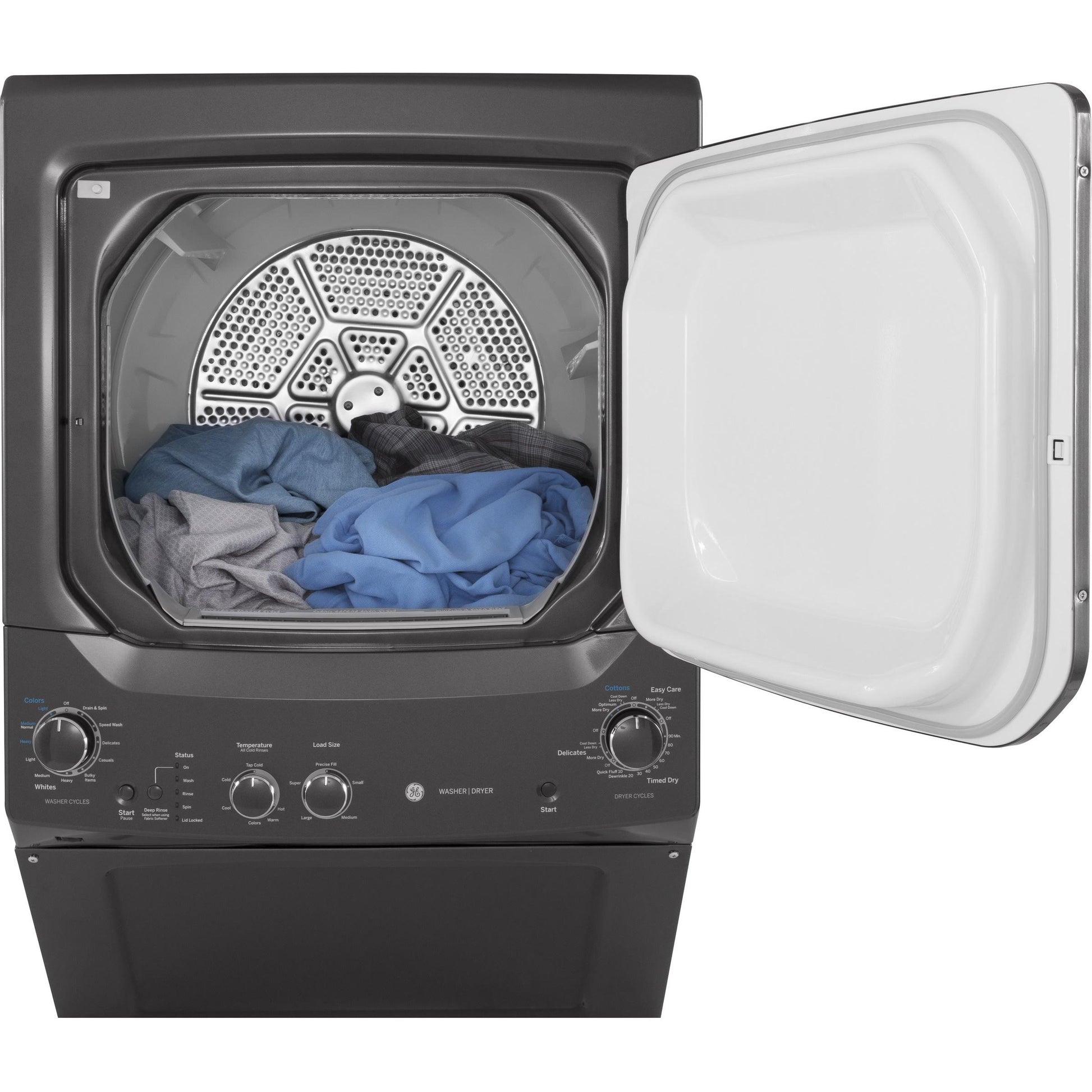  GE Stacked Washer/Dryer Gas Laundry Center GUD27GSPMDG IMAGE 6