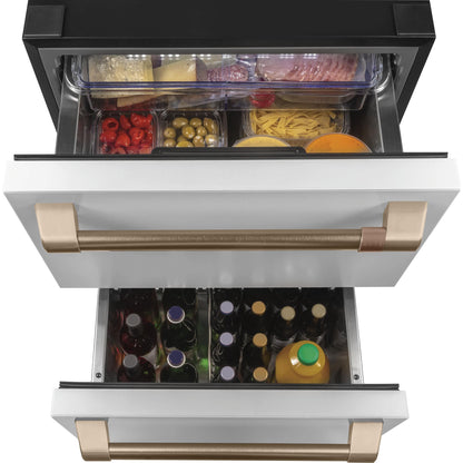  Café 24-inch 5.7 cu. ft. Dual-Drawer Refrigerator CDE06RP4NW2 IMAGE 4