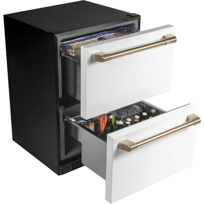  Café 24-inch 5.7 cu. ft. Dual-Drawer Refrigerator CDE06RP4NW2 IMAGE 5