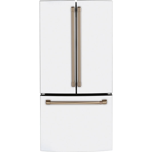  Café 33-inch, 18.6 cu. ft. Counter-Depth French 3-Door Refrigerator CWE19SP4NW2 IMAGE 1