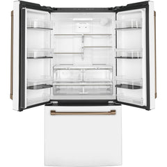  Café 33-inch, 18.6 cu. ft. Counter-Depth French 3-Door Refrigerator CWE19SP4NW2 IMAGE 2