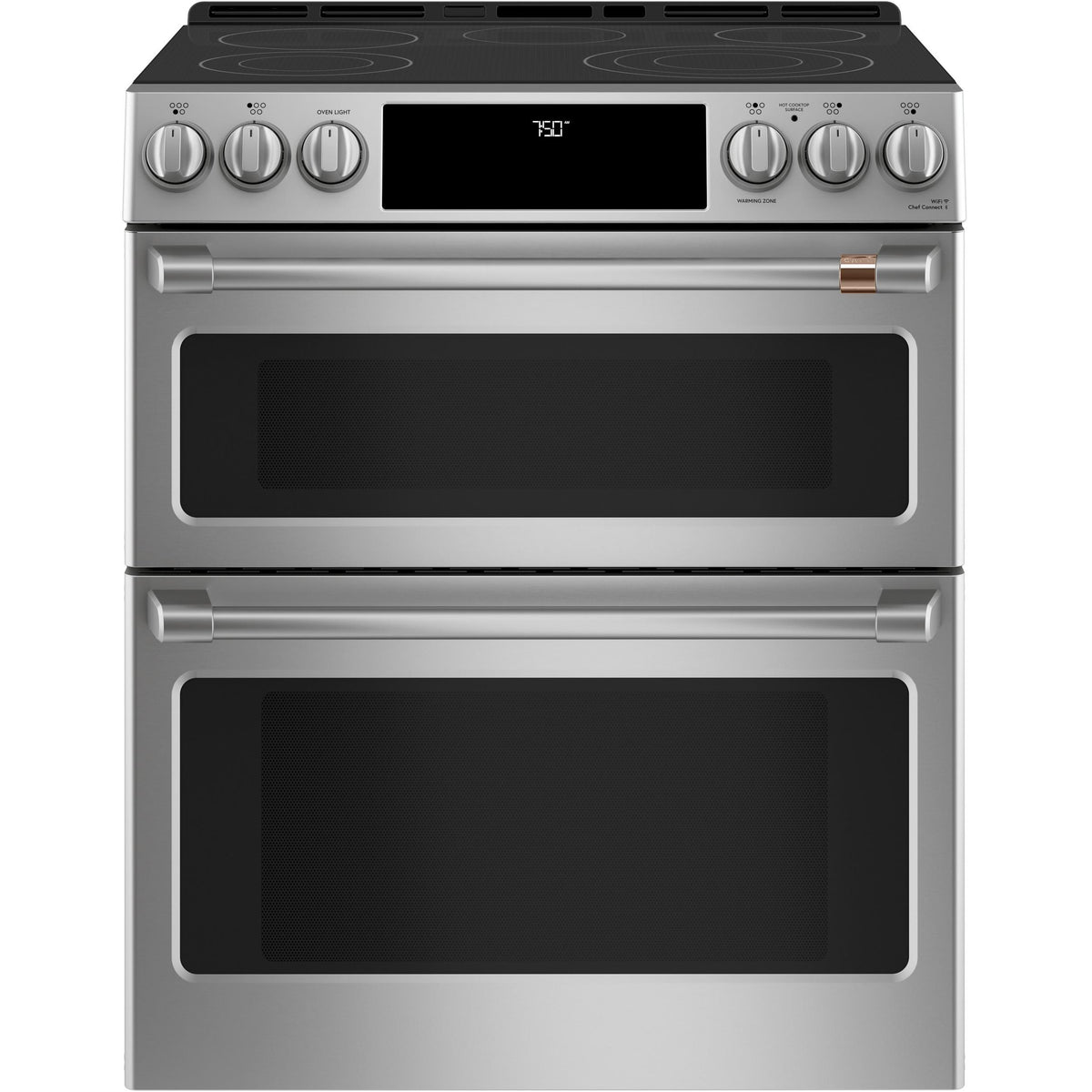  Café 30-inch Slide-in Electric Range with Convection CES750P2MS1 IMAGE 1