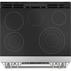  Café 30-inch Slide-in Electric Range with Convection CES750P2MS1 IMAGE 3