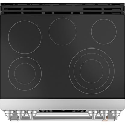  Café 30-inch Slide-in Electric Range with Convection CES750P2MS1 IMAGE 3