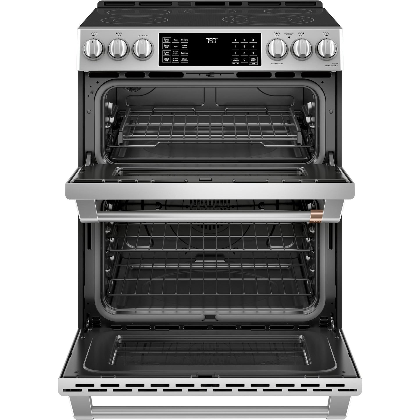  Café 30-inch Slide-in Electric Range with Convection CES750P2MS1 IMAGE 4