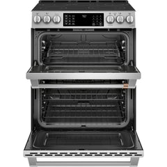  Café 30-inch Slide-in Electric Range with Convection CES750P2MS1 IMAGE 4