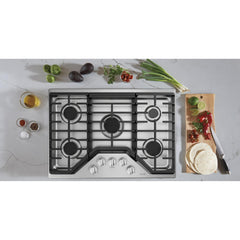  Café 36-inch Built-In Gas Cooktop CGP70362NS1 IMAGE 3