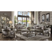 Loveseat Versailles de 68" de largo con 4 almohadas