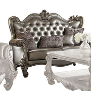 Loveseat Versailles de 68" de largo con 4 almohadas