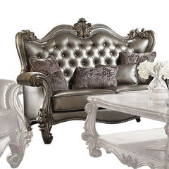 Loveseat Versailles de 68" de largo con 4 almohadas