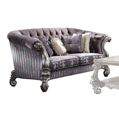 Loveseat Versailles de 76" de largo con 5 almohadas