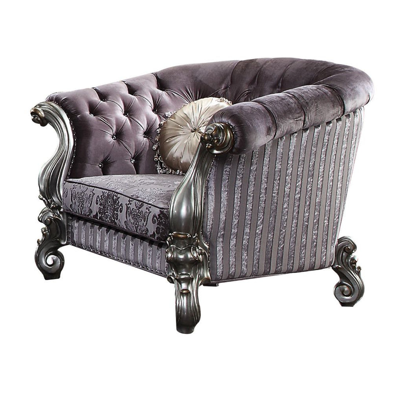 Silla Versailles de 52" de ancho con 2 almohadas