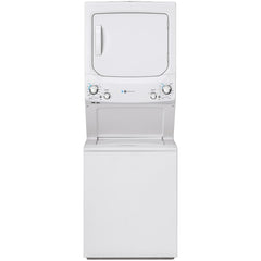 GE Stacked Washer/Dryer Gas Laundry Center GUD27GESNWW IMAGE 1