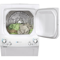  GE Stacked Washer/Dryer Gas Laundry Center GUD27GESNWW IMAGE 4