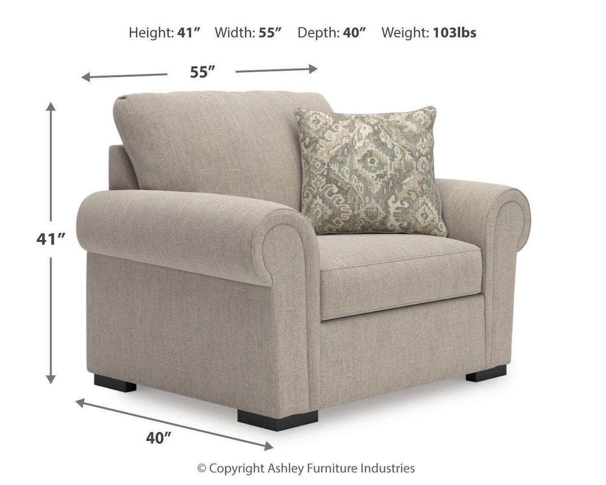 Sararose Chair and a Half