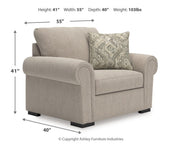 Sararose Chair and a Half