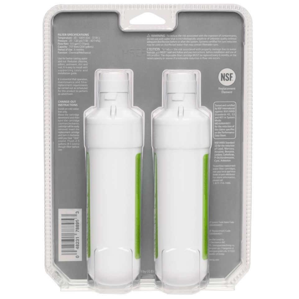  LG Refrigeration Accessories Water Filter LT1000PCS IMAGE 2